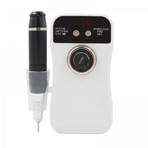 A legjobb 35000 fordulat \\/ perc köröm fúró, újratölthető hordozható kutikula professzionális körömfájl elektromos professzionális gyakorlatok