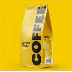 Egyedi 8oz 12oz 16oz alumínium fólia oldalsó gusset kávébabagák ón ón és szelepnagykereskedelmi minőségű kávézsákok