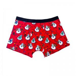 Nagykereskedelmi forró eladás egyedi meleg férfiak boxer rövidnadrág testreszabott logó férfiak szexi fehérneművel