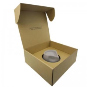 Brown Mailer kalap Tuck Top Szállítási Csomagolás Papír Ajándék Mailer doboz