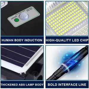 Több specifikációsnapelemes lámpa