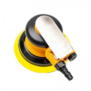 Levegőcsiszológép polírozó száraz csiszoló autó viaszos gőzcsiszolás vákuum 5 hüvelykes pneumatikus csiszoló