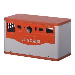 Egyéni elektromos készülék alváz porral bevont burkolattal