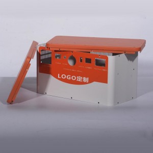 Egyéni elektromos készülék alváz porral bevont burkolattal