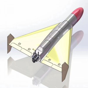 JH-136 hosszú tartományú VTOL rögzített szárnyú drón