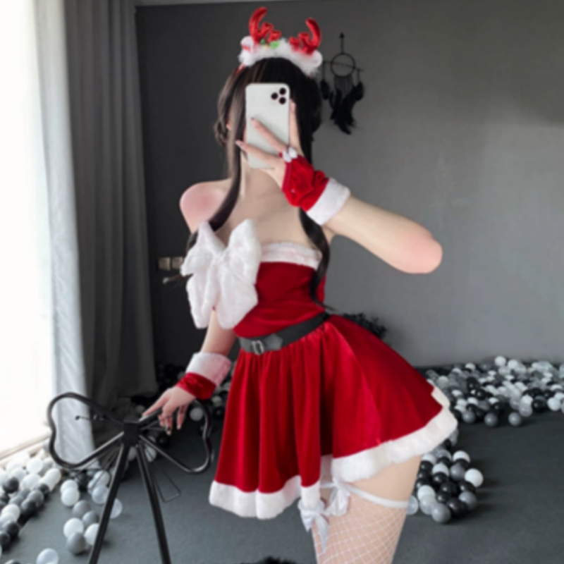 Új - stílusú európai - inspirált tiszta és csábító ruházat, magas - Végső színpadinők\Az egyenruhák a cosplay partikhoz, forró lány ruhák 256 ár:$131.99