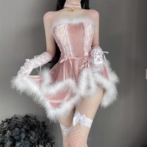 Cosplay ártatlan - Kereső ruhák, camisole pizsama, szexi szobalány jelmezek, egyenruhák, internet - Hírességeknyuszi lány ruhái magas - A vége érzés 78 ár:$239,99