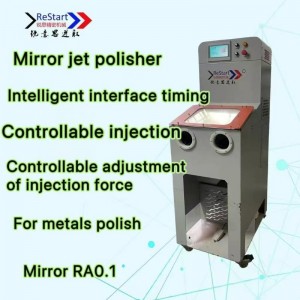 Csiszoló folyású polírozó és sorjátlanító berendezés