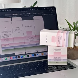 Pasztell elegancia parfüm doboz