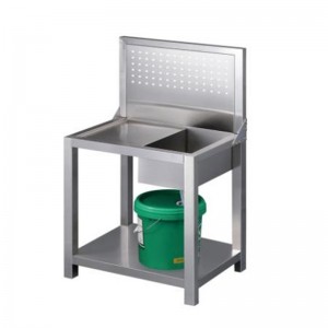 A géptisztító asztal fúrása és csapdája