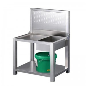 A géptisztító asztal fúrása és csapdája