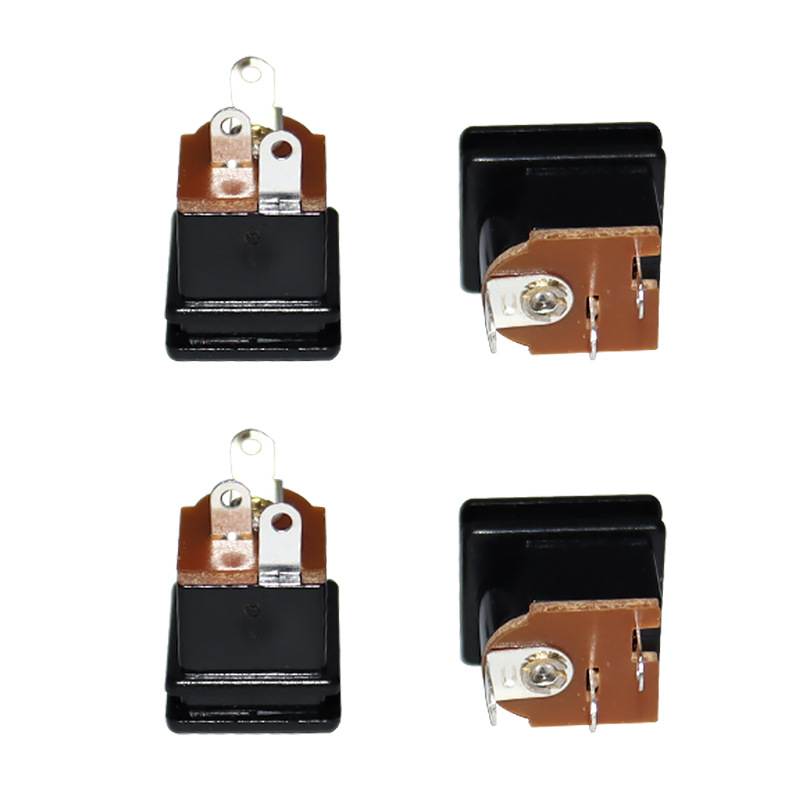 DC aljzat DC-207, közvetlen beillesztési audio aljzat, kettő-PIN -kód réz tű teljesítménytöltő aljzat