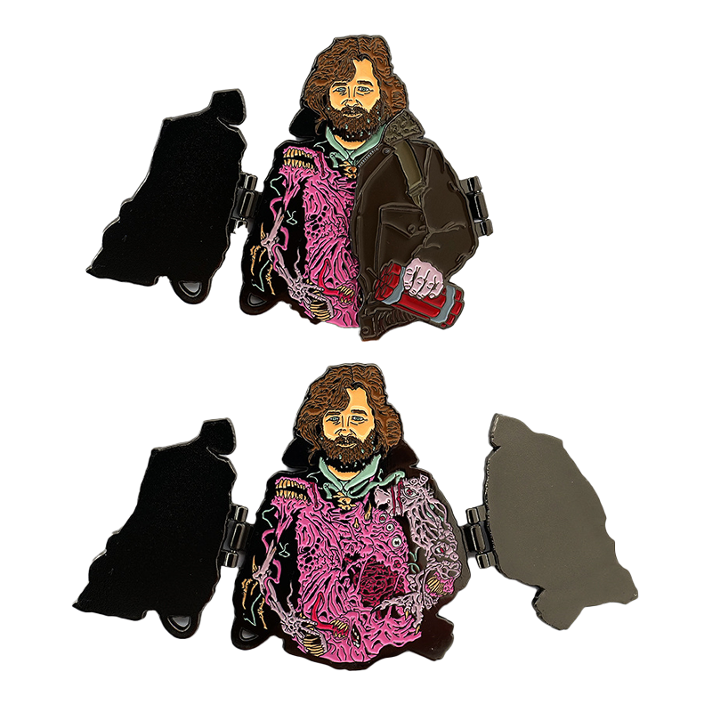 Művészkabát flip mágnes