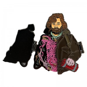 Művészkabát flip mágnes