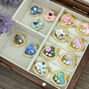 Vintage olajfestmény medál