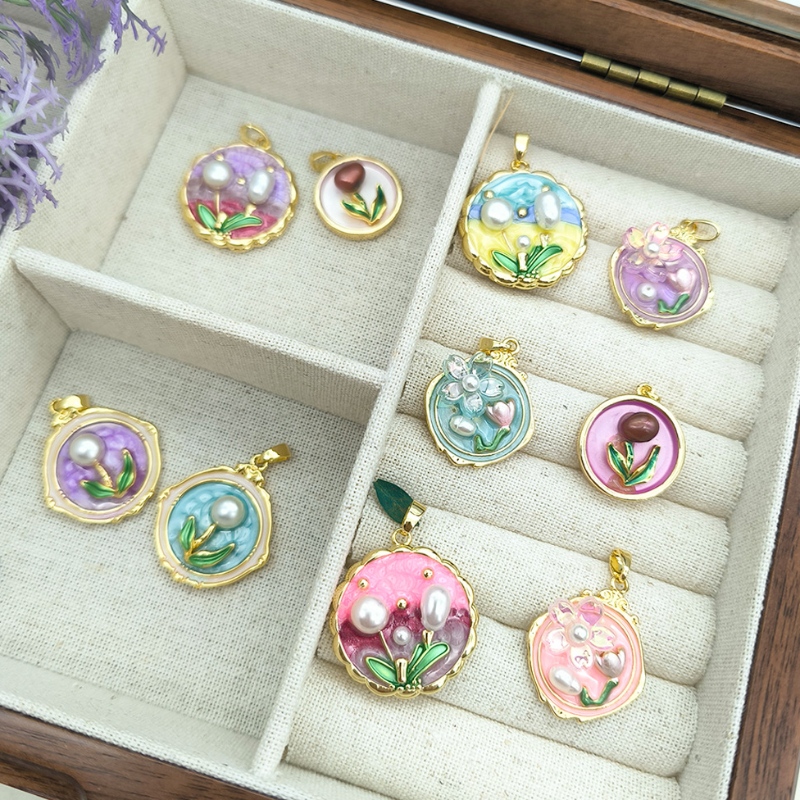 Vintage olajfestmény medál