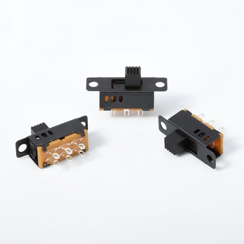 tolókapcsoló SS23D32 kettős-harmadik sor-pozíció 2P3T függőleges hatos-bipoláris három tű-pozíciót