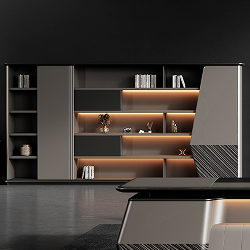 Modell DBT006 luxus panel-stílus menedzser Single Executive Desk, elnök\Nagy irodai íróasztal székkészlettel, Boss íróasztal