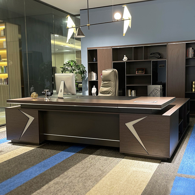 Modell. 007 Office Single Executive Desk, főnök/Elnök Irodabútor, menedzser/Felügyelő íróasztal, számítógépes íróasztal – Legkeresettebb